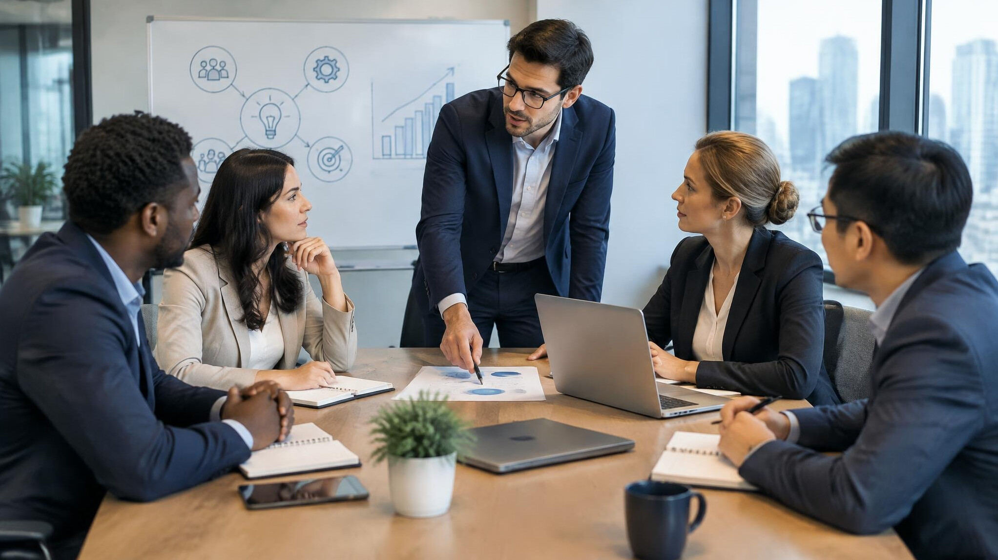 business team planning strategy