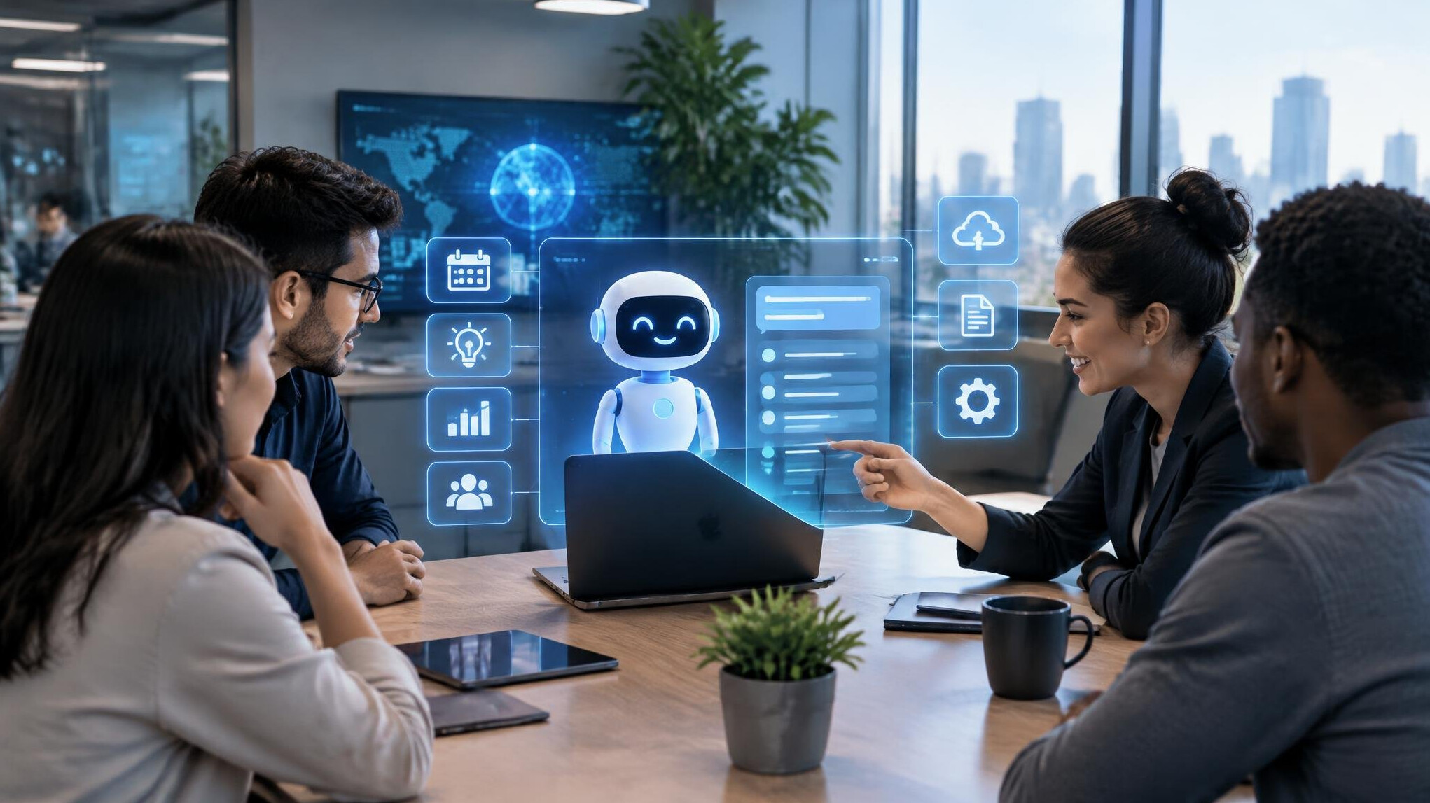 ai assistant on computer